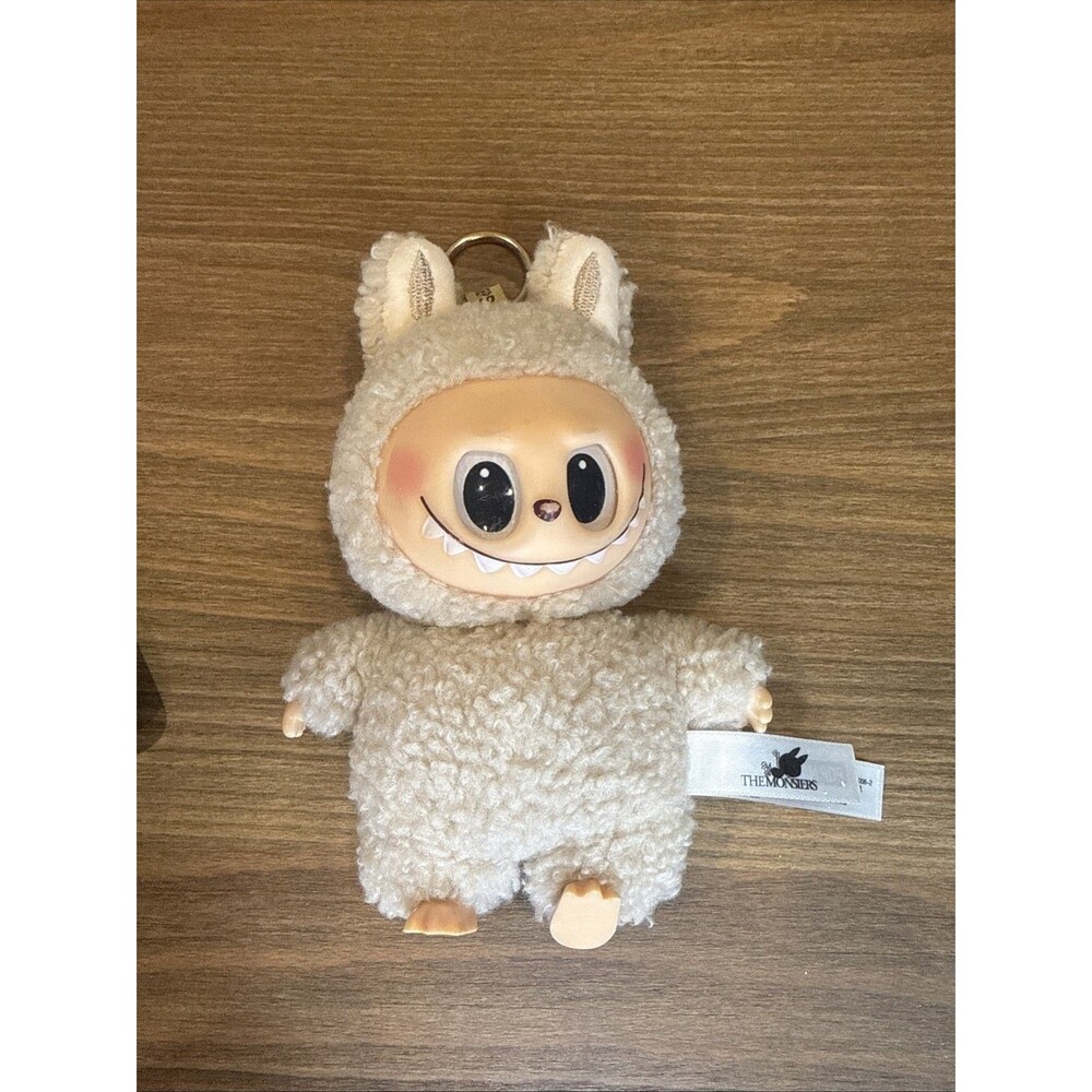 Pop Mart Labubu Macaron Plush Dolls Keychain the Monsters